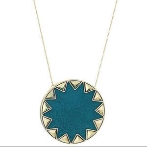 RARE EMERALD GREEN House of Harlow Necklace